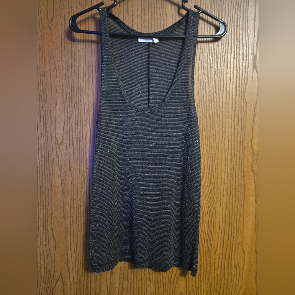 Black Sparkley Tank